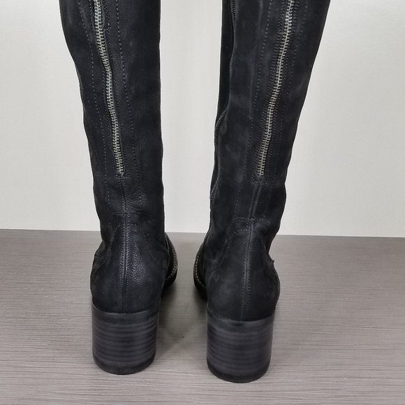 Paul Green Kendal Knee High Boot, Black Leather, Womens Size 7.5 US / 5 UK - Picture 11 of 16